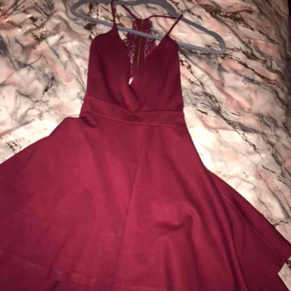Short Red Formal Dress